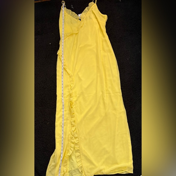 Beginning Boutique Sunny Yellow Maxi Dress - Picture 3 of 6